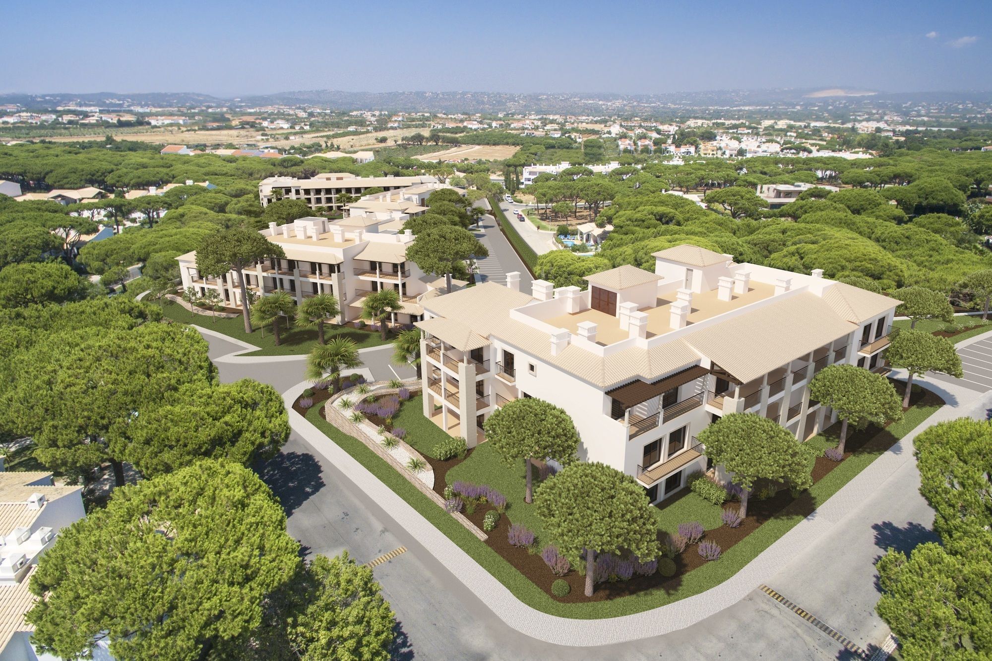 Pine Cliffs Gardens Hotell Albufeira Eksteriør bilde